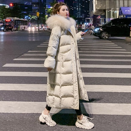 Women's Extra Long Padded Winter Coat